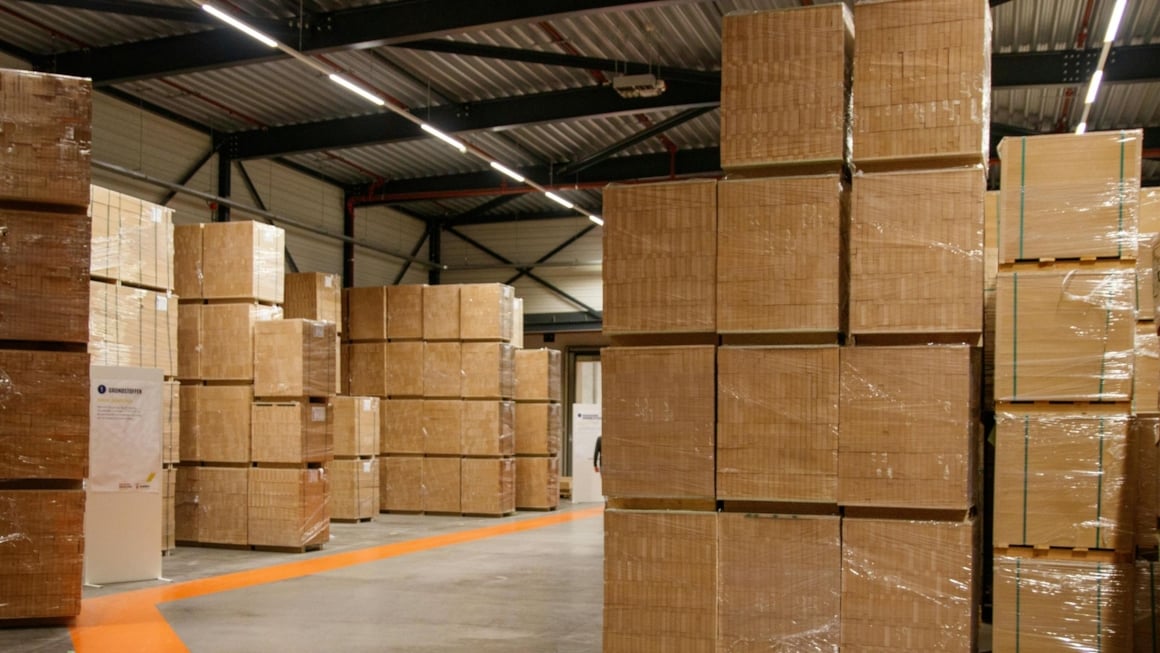 Bilde av et lager. 
